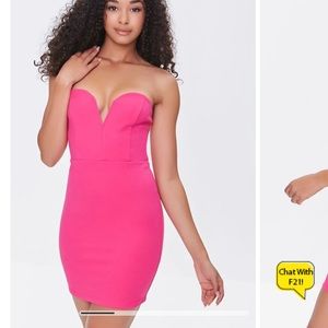 Pink Mini Bodycon Dress